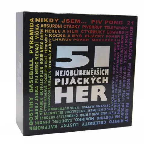 51 nejoblíbenějších pijáckých her