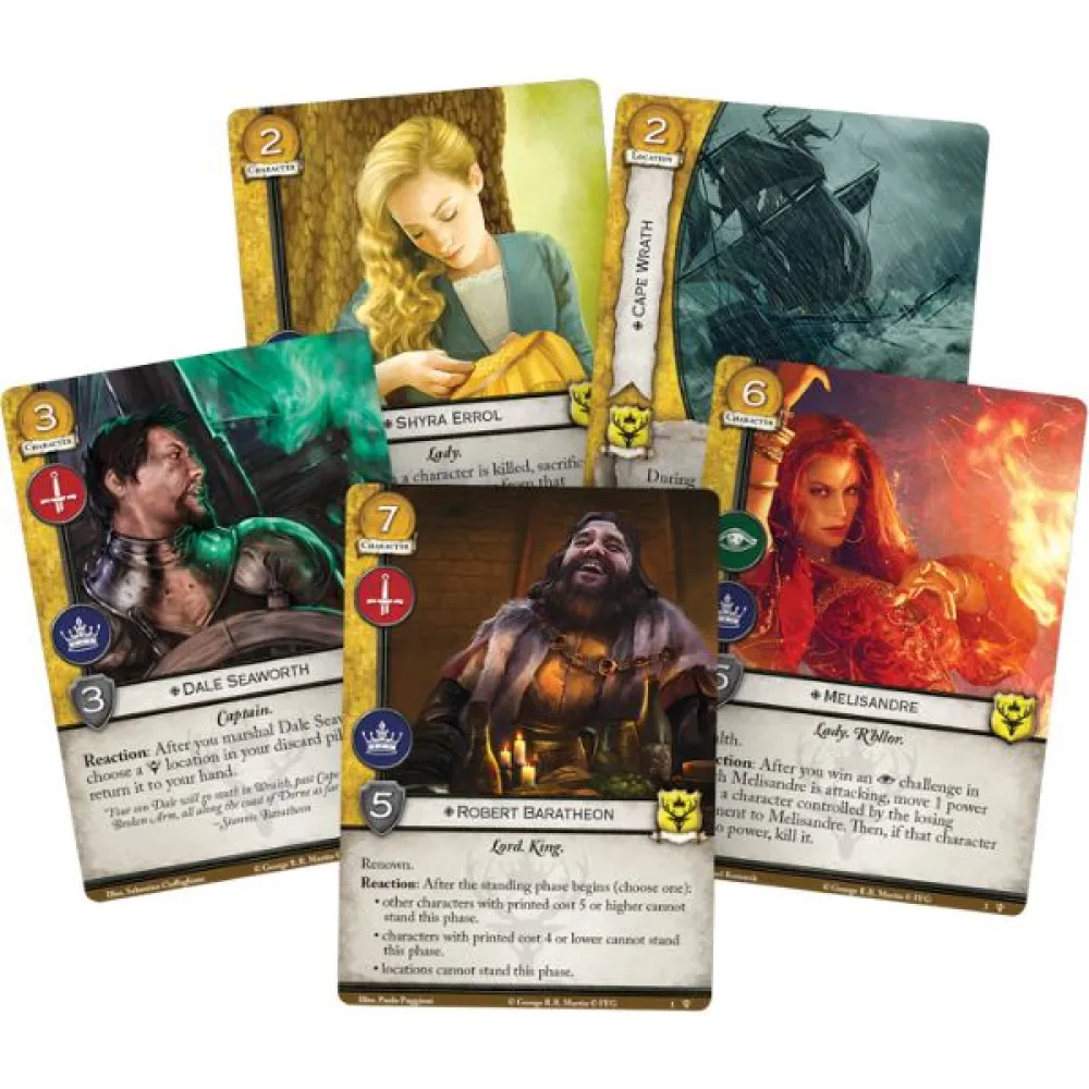 A Game of Thrones LCG second edition: Fury of the Storm