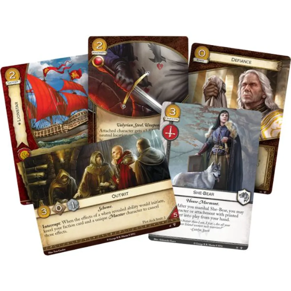 A Game of Thrones LCG second edition: Fury of the Storm