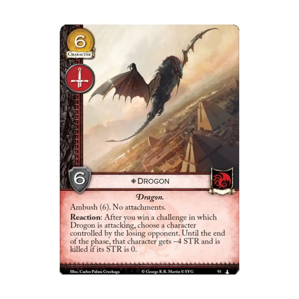 A Game of Thrones LCG second edition: In Daznak's Pit
