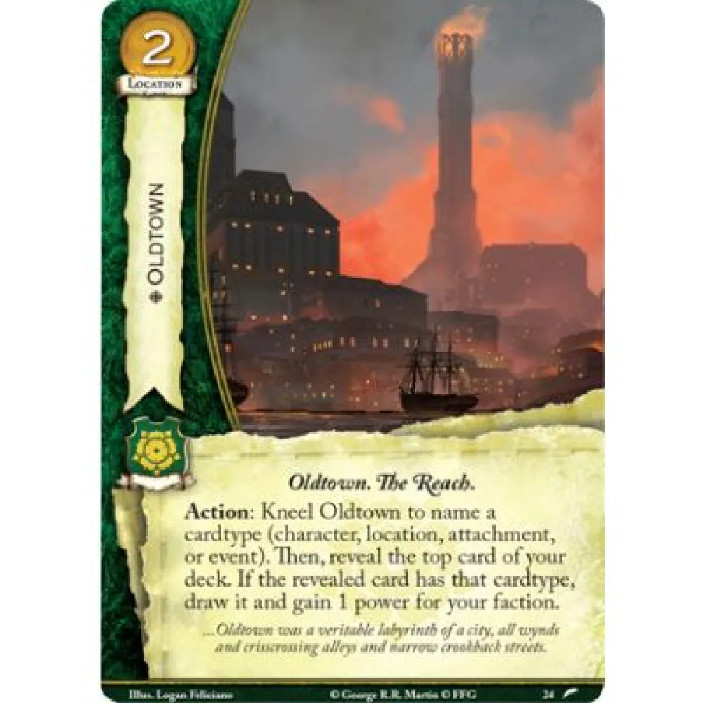 A Game of Thrones LCG second edition: Journey to Oldtown