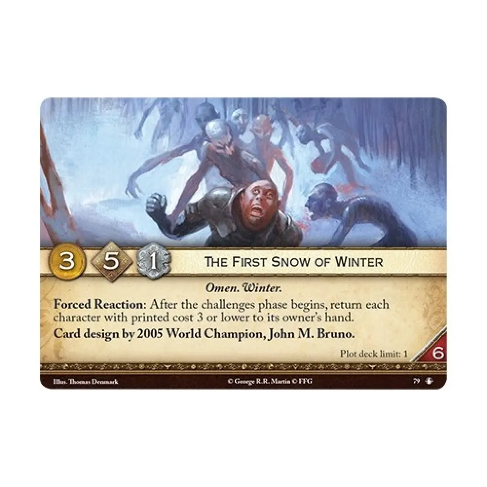 A Game of Thrones LCG second edition: No Middle Ground