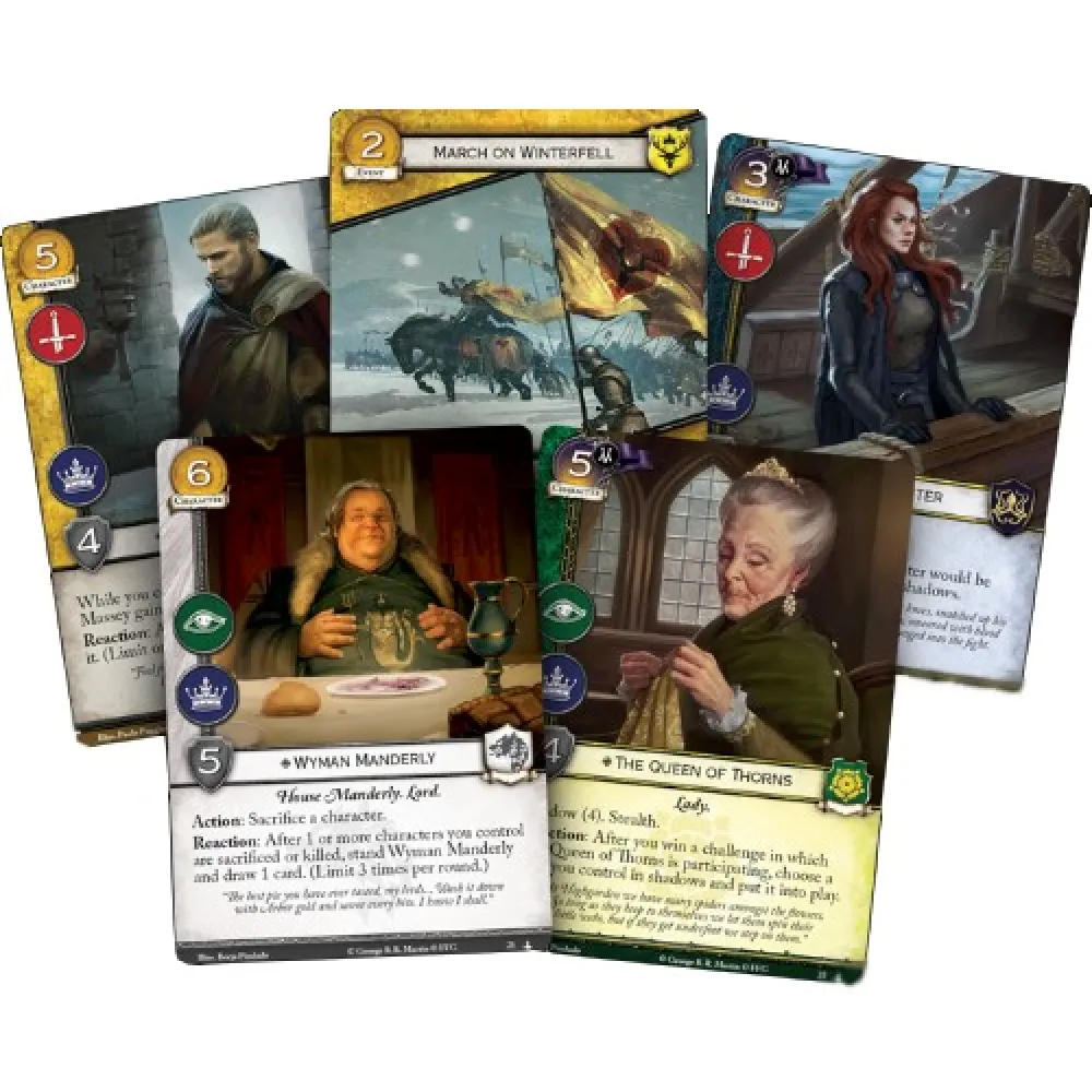 A Game of Thrones LCG second edition: The March on Winterfell
