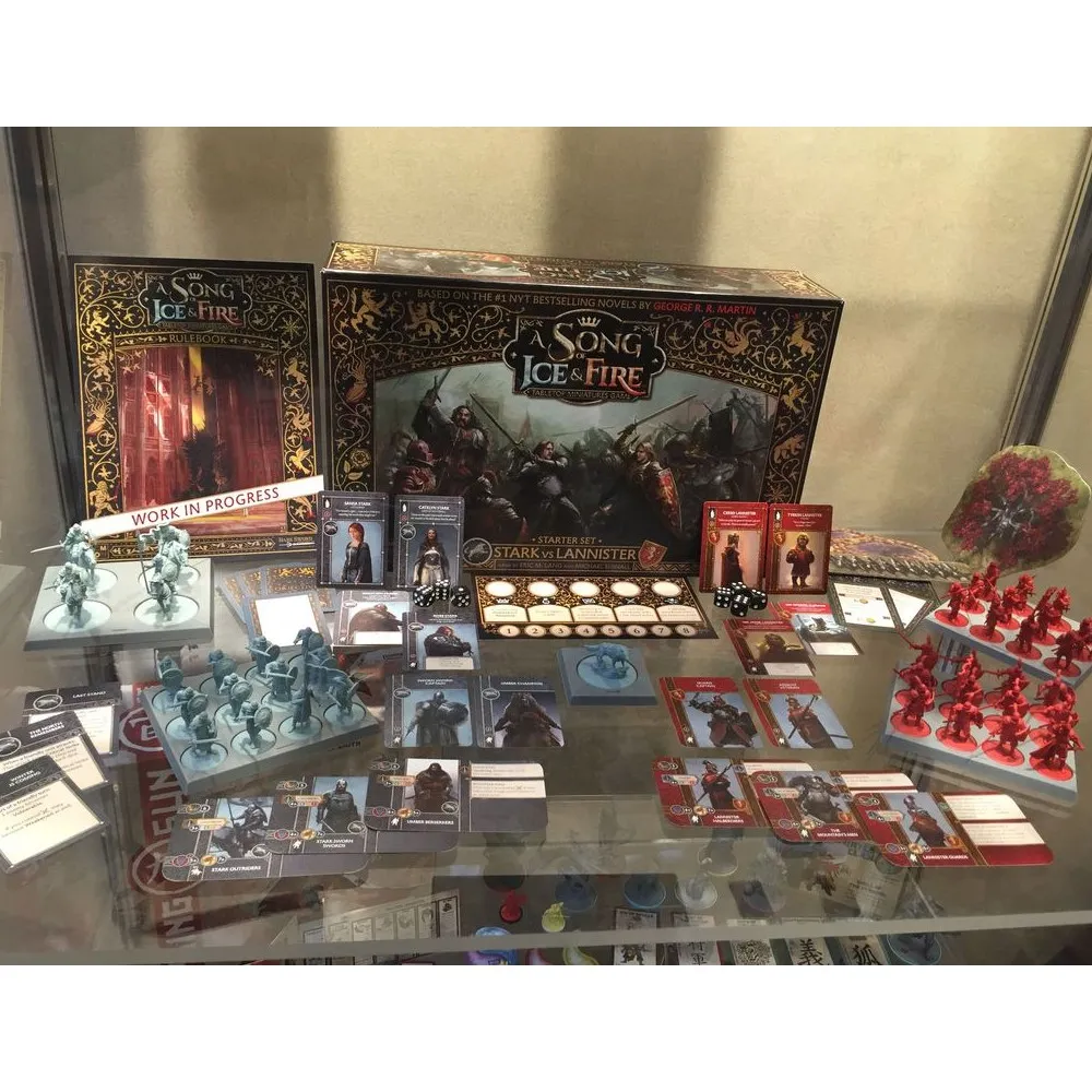 A Song Of Ice And Fire - Stark vs Lannister Starter Set