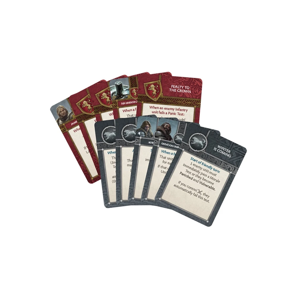 A Song Of Ice And Fire - Stark vs Lannister Starter Set