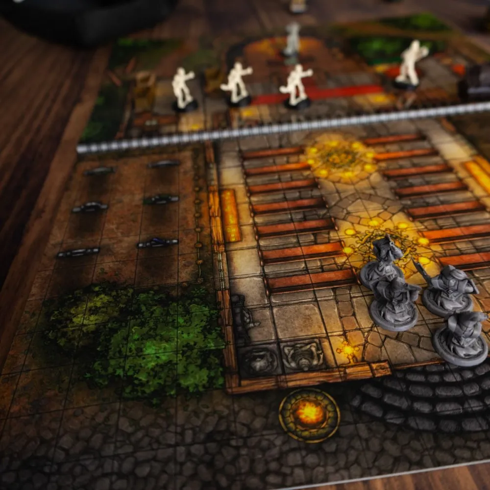 A3 RPG Book: Fantasy Village - Square Grid