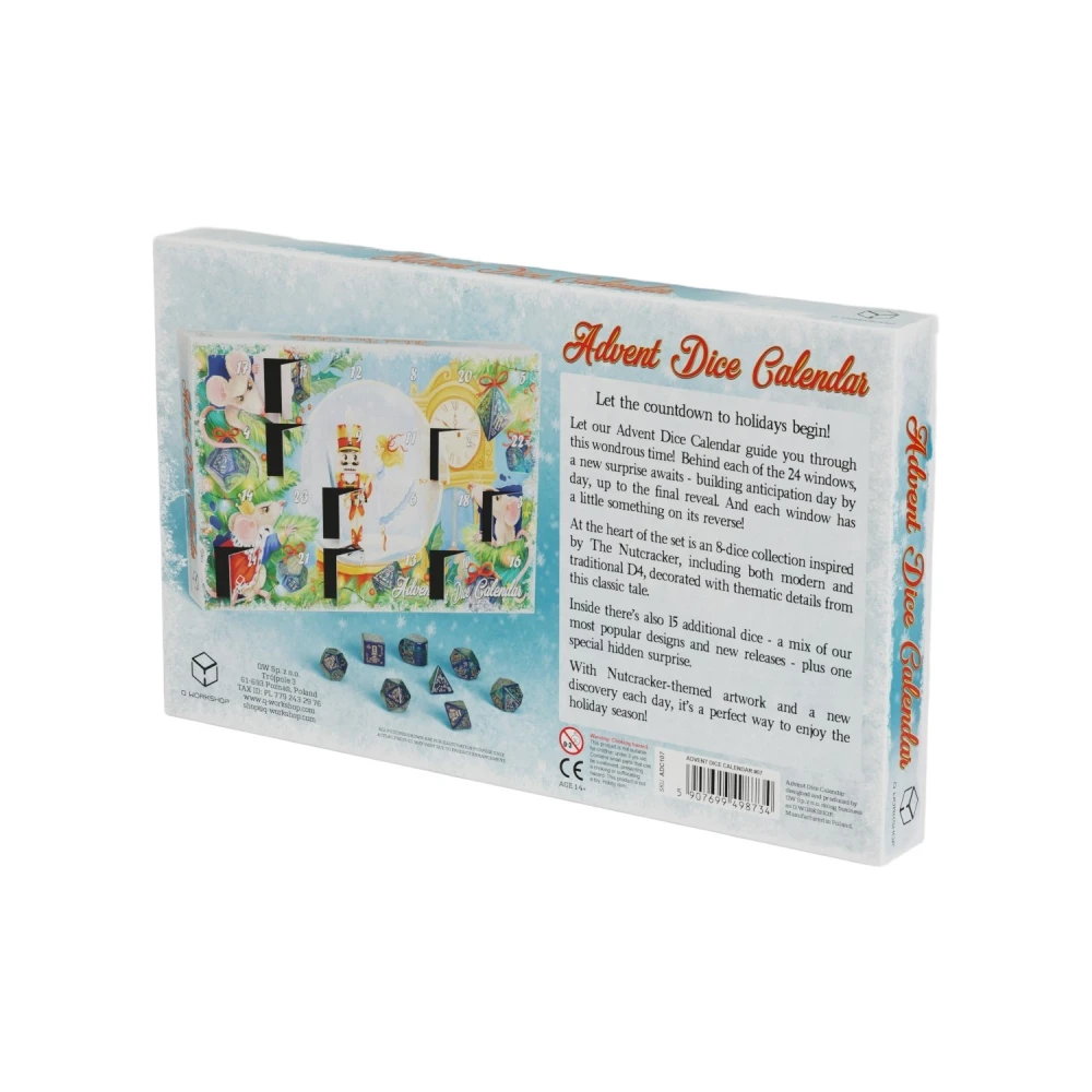 Nutcracker Dice Advent Calendar 2026