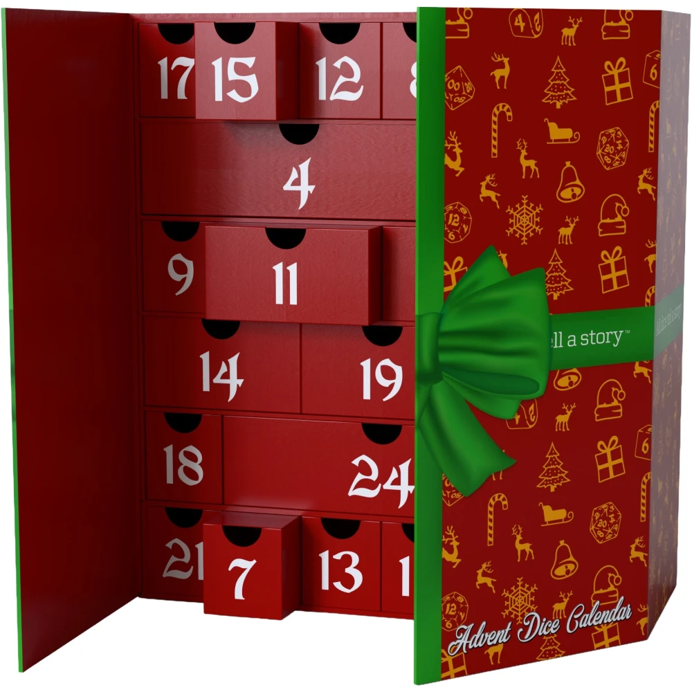 Adventní kostkový kalendář Q-Workshop 2026 (Exkluzivní edice)