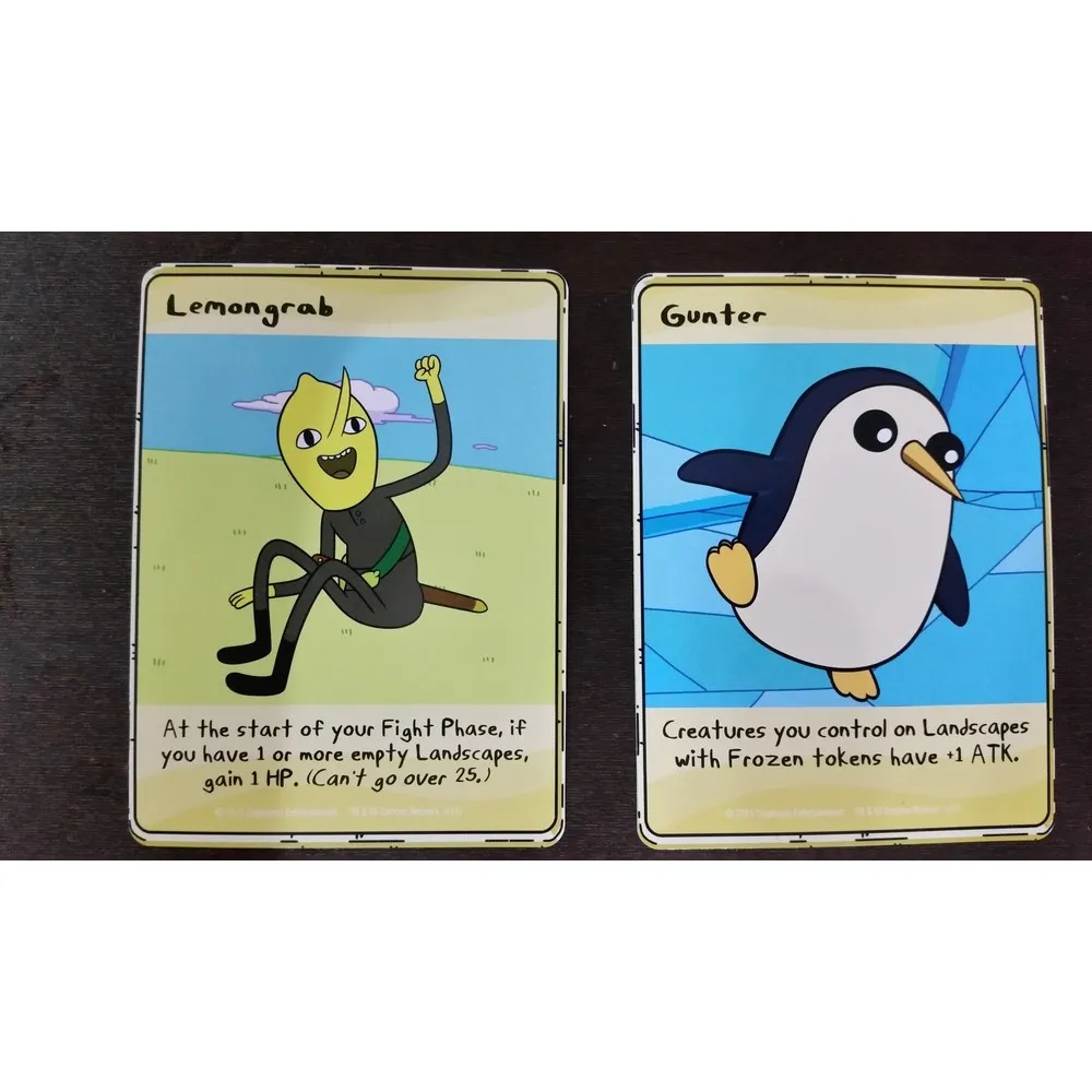 Adventure Time: Card Wars - Lemongrab vs. Gunter