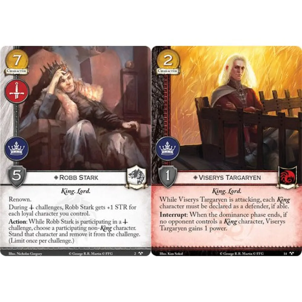 A Game of Thrones LCG second edition: Across the Seven Kingdoms