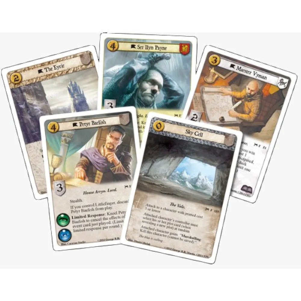 A Game of Thrones LCG: Secrets and Schemes