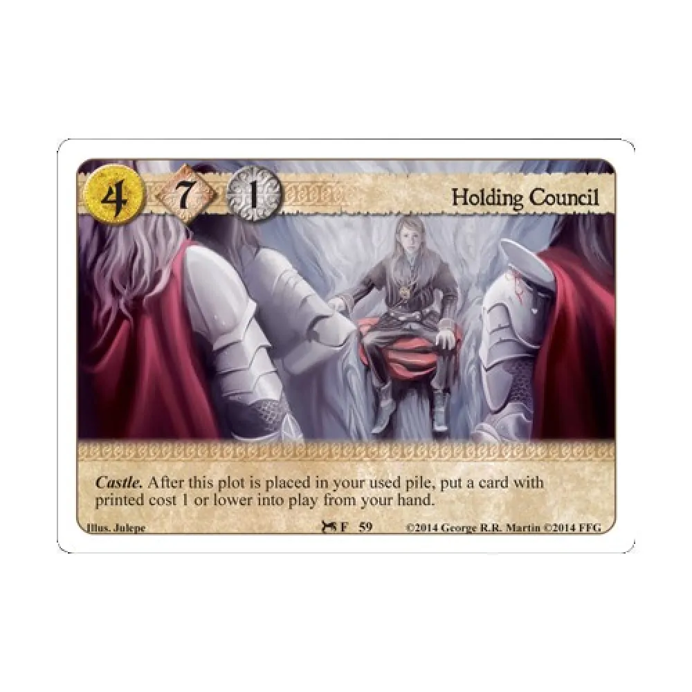 A Game of Thrones LCG: Secrets and Schemes