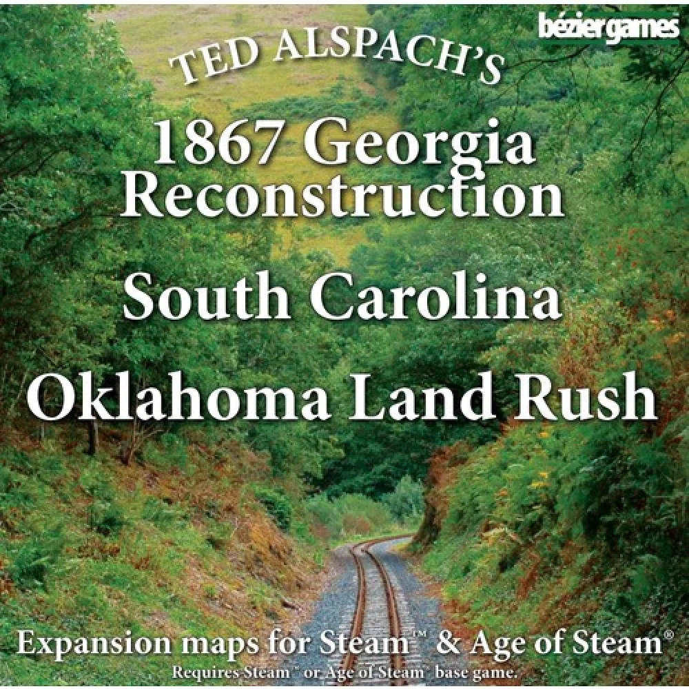 Age of Steam: 1867 Georgia, South Carolina and Oklahoma