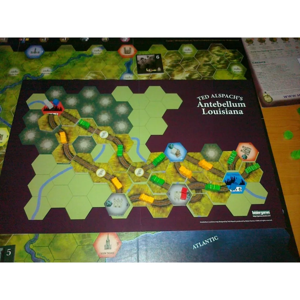 Age of Steam: Alabama Railways, Antebellum Louisiana and 4 Corners