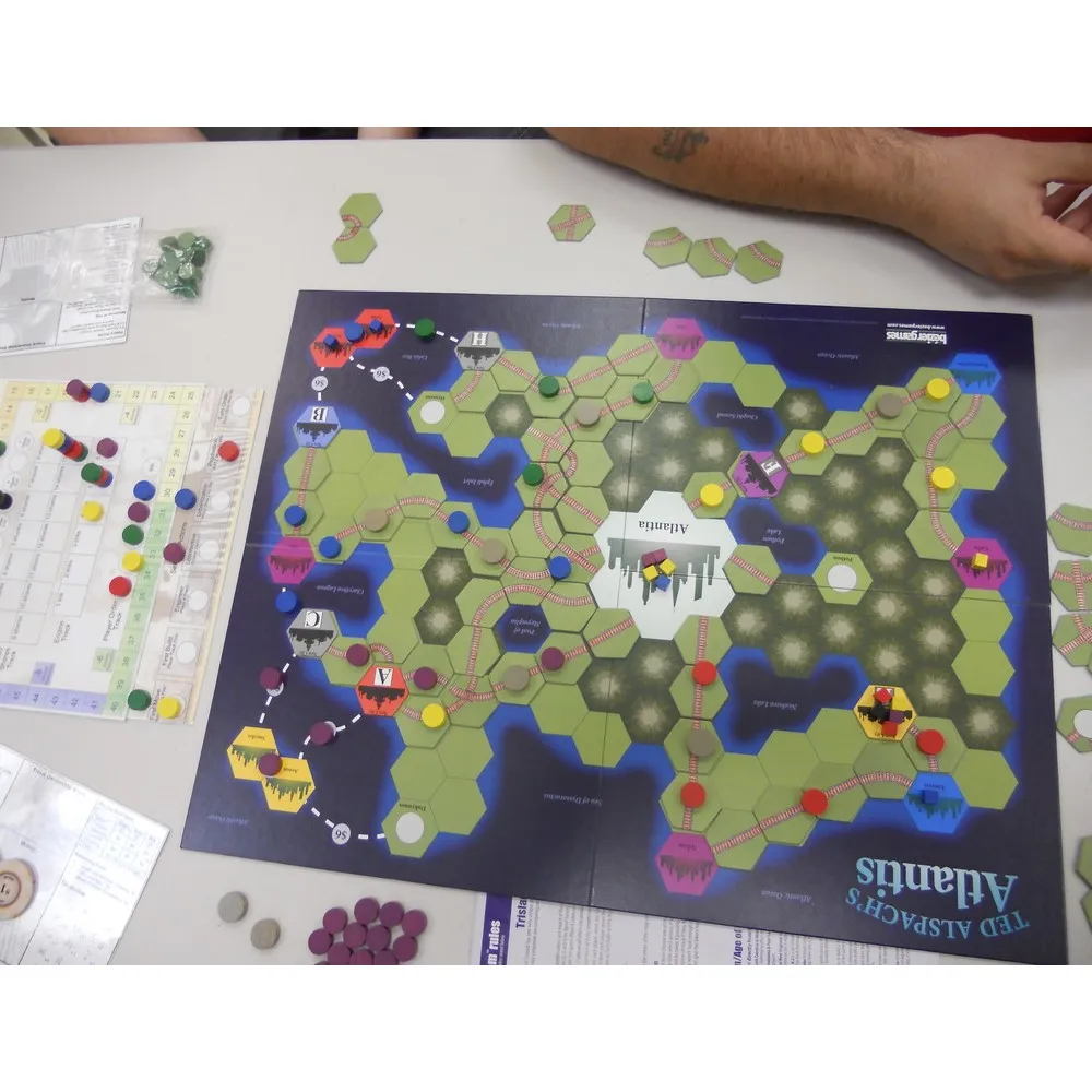 Age of Steam: Atlantis and Trisland