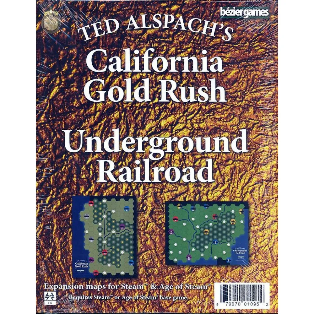Age of Steam: California Gold Rush and Underground Railroad