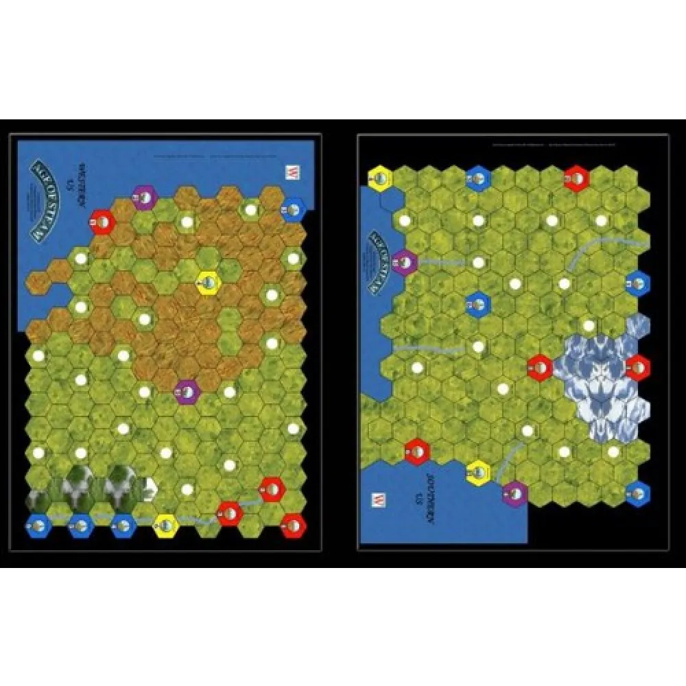 Age of Steam Expansion: Southern US/ Western US