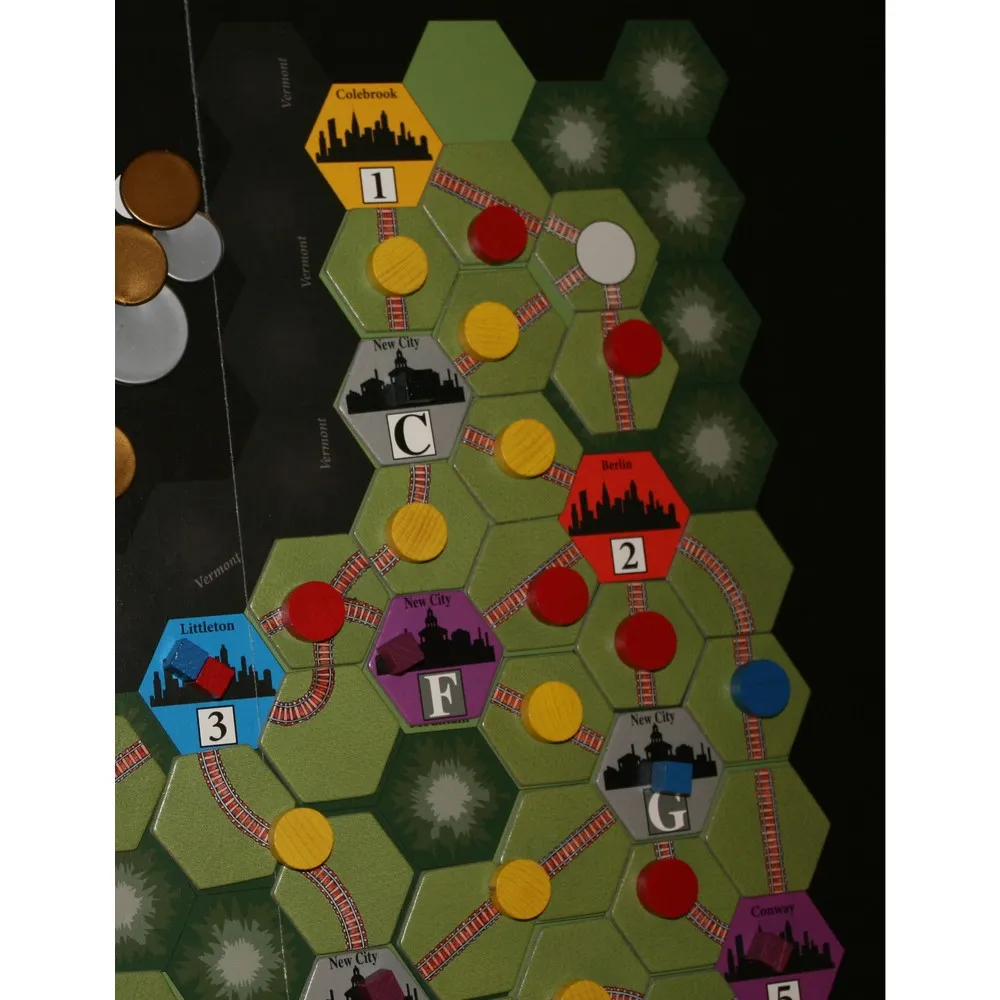Age of Steam: Vermont, New Hampshire and Central New England