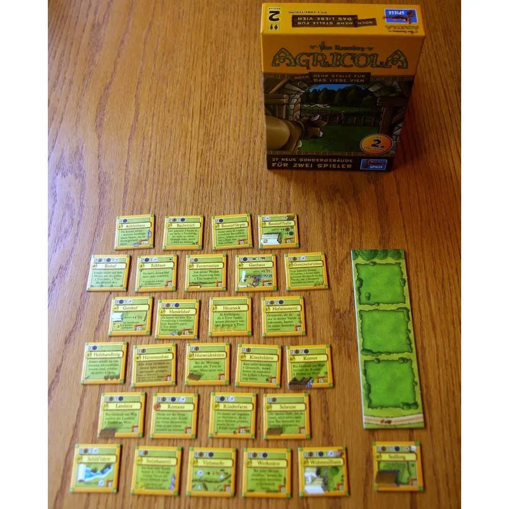 Agricola: All Creatures Big and Small – Even More Buildings Big and Small