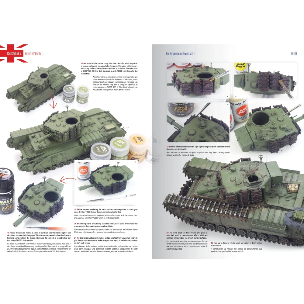 AK Interactive - British at War Vol.1
