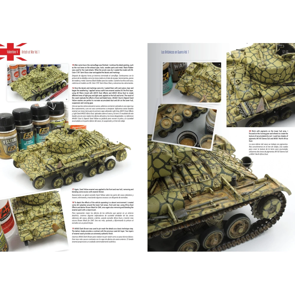 AK Interactive - British at War Vol.1
