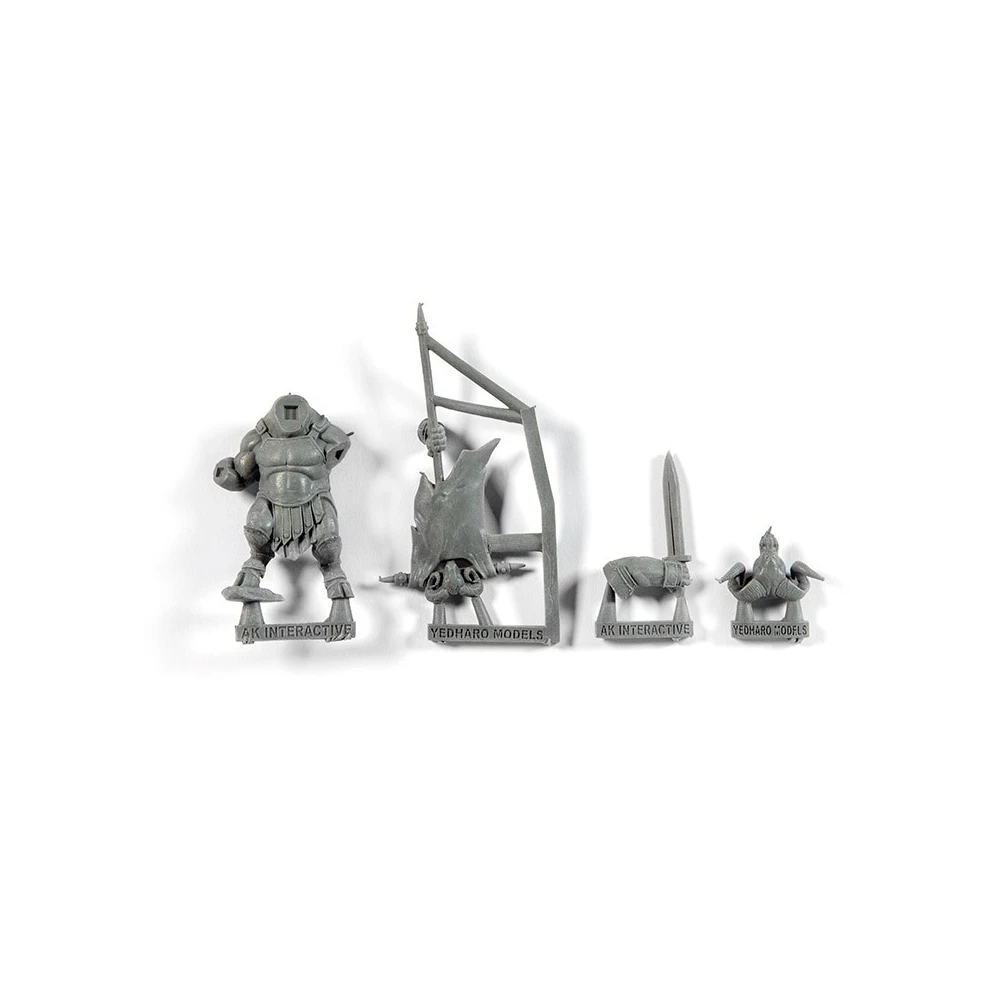 AK Interactive - Carlos Tobes: 3GEN Signature Set (14 Farben und 1 Figur)