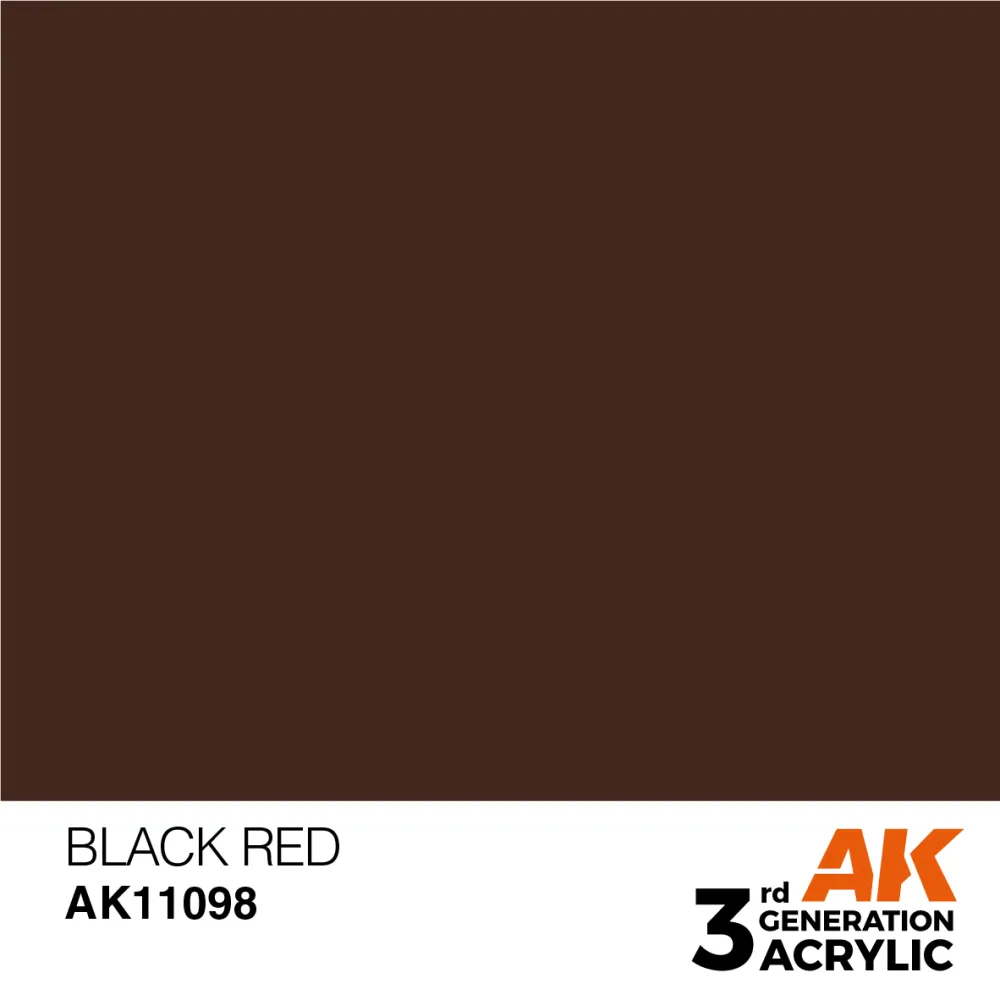 AK Interactive: General Series - Black Red