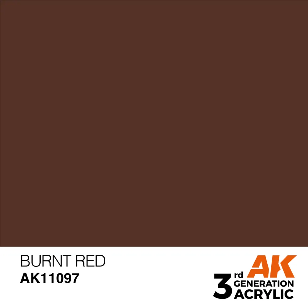 AK Interactive: General Series - Burnt Red