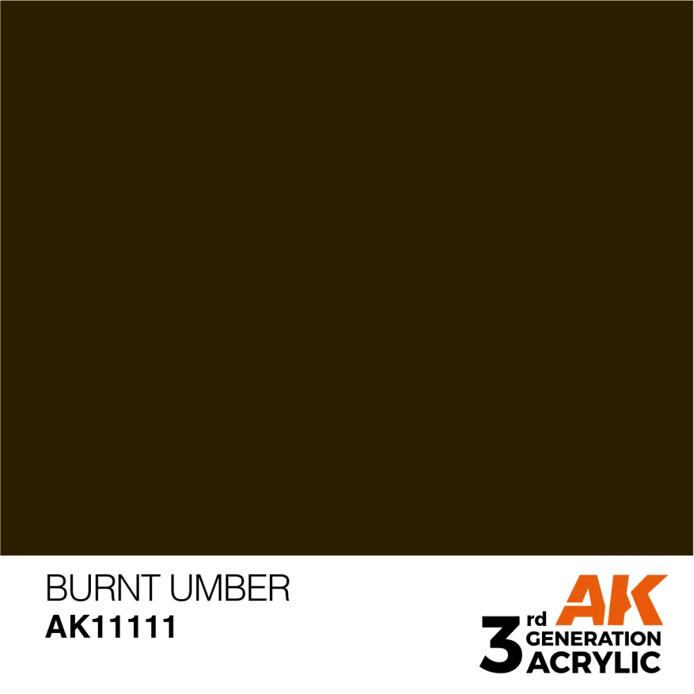 AK Interactive: General Series - Burnt Umber