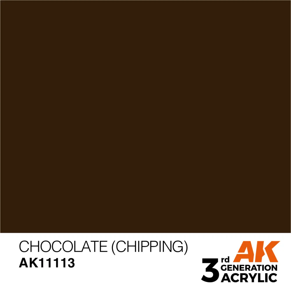AK Interactive: General Series - Chocolate (Chipping)