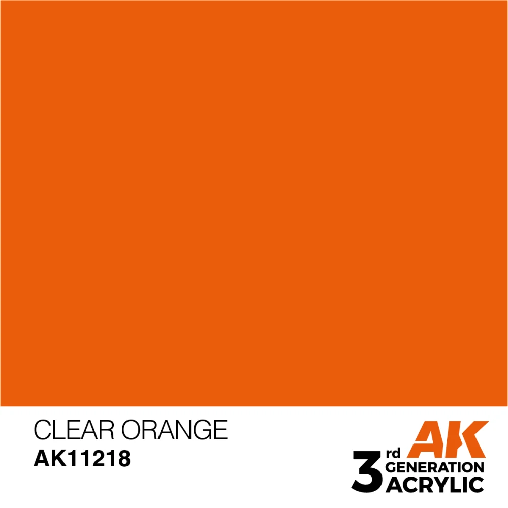 AK Interactive: General Series - Clear Orange