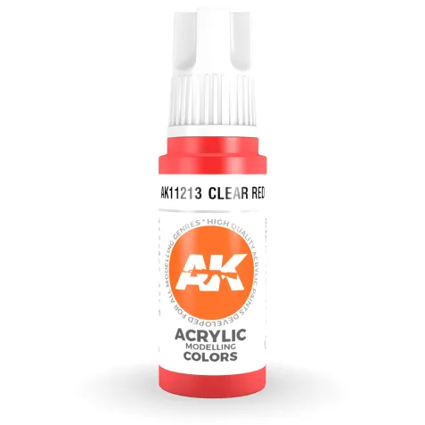 AK Interactive: General Series - Clear Red