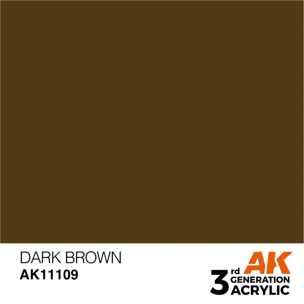 AK Interactive: General Series - Dark Brown