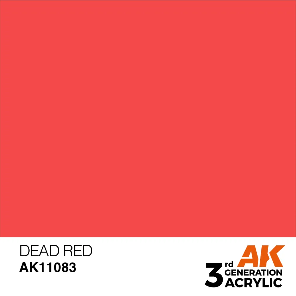 AK Interactive: General Series - Dead Red