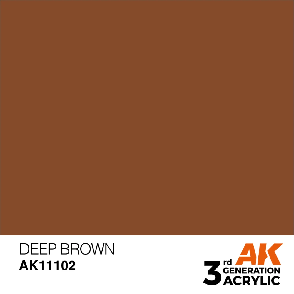 AK Interactive: General Series - Deep Brown (intense)
