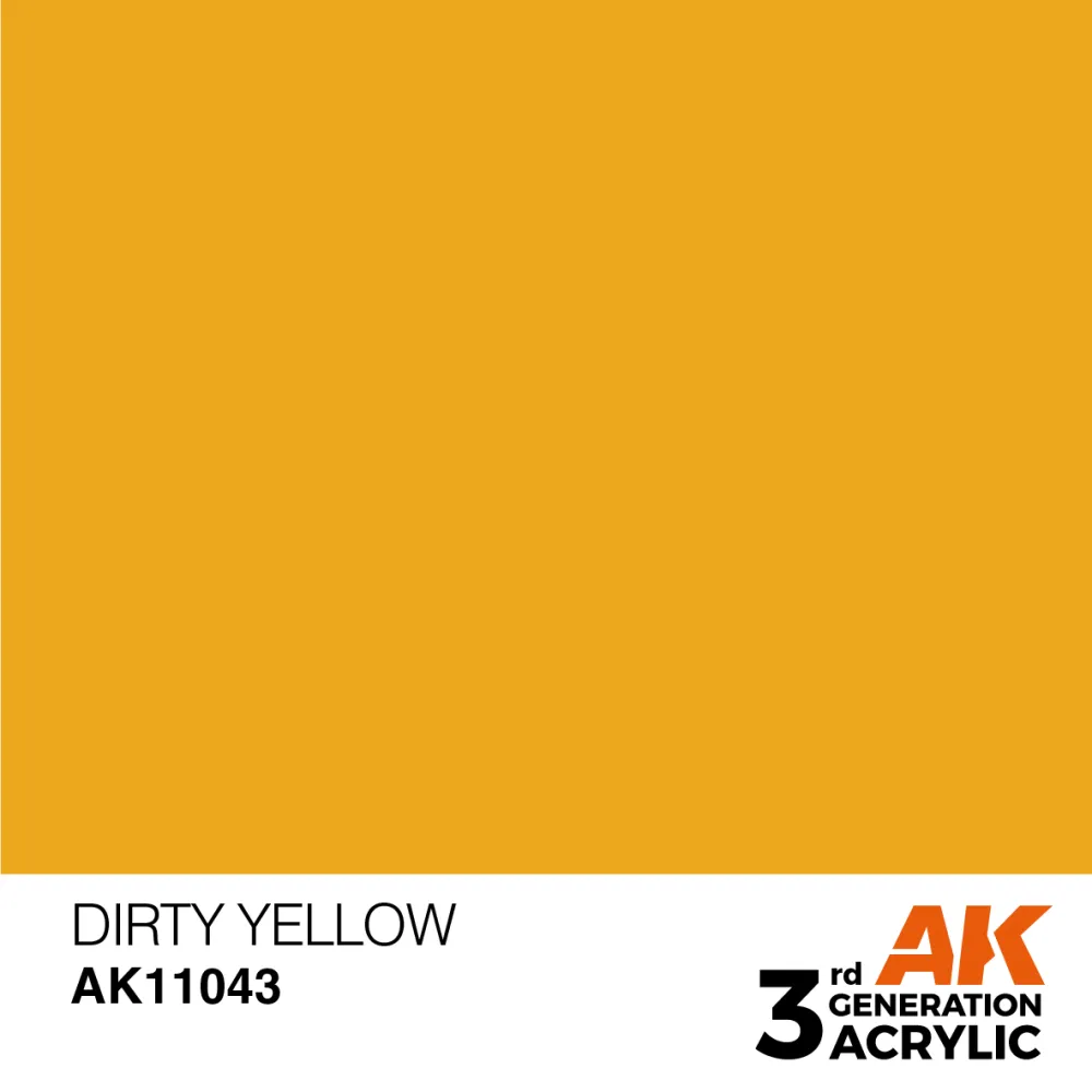 AK Interactive: General Series - Dirty Yellow