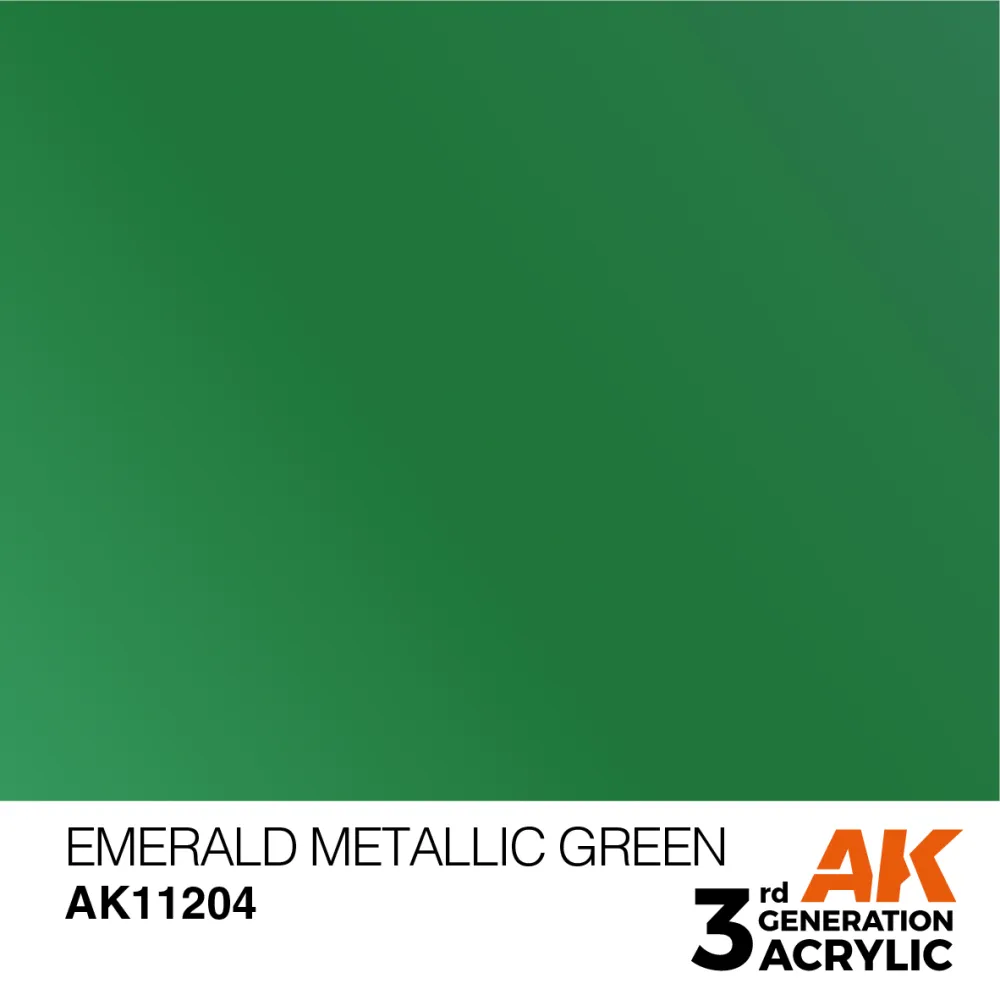 AK Interactive: General Series - Emerald Metallic Green