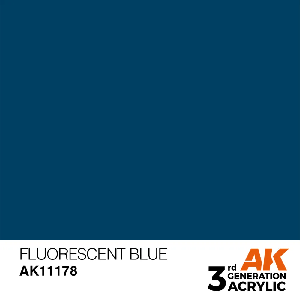 AK Interactive: General Series - Fluorescent Blue