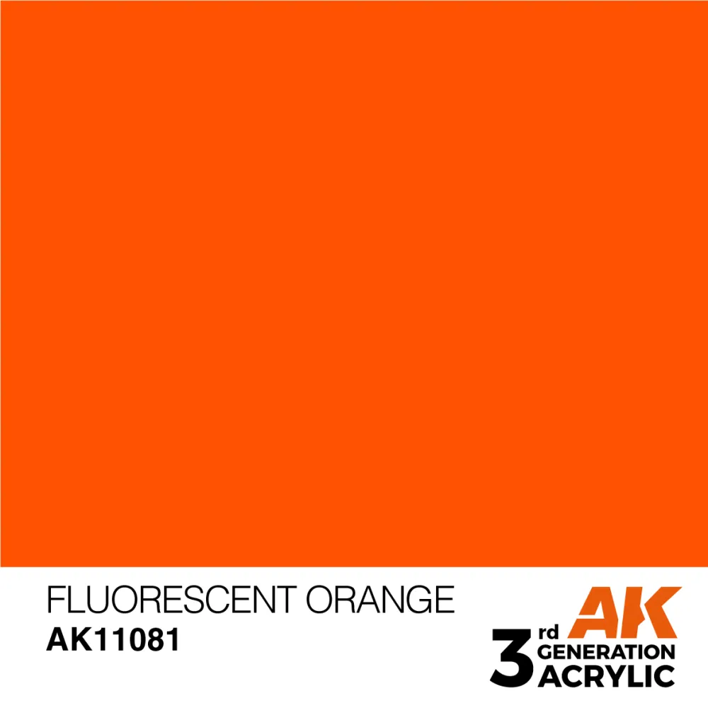 AK Interactive: General Series - Fluorescent Orange