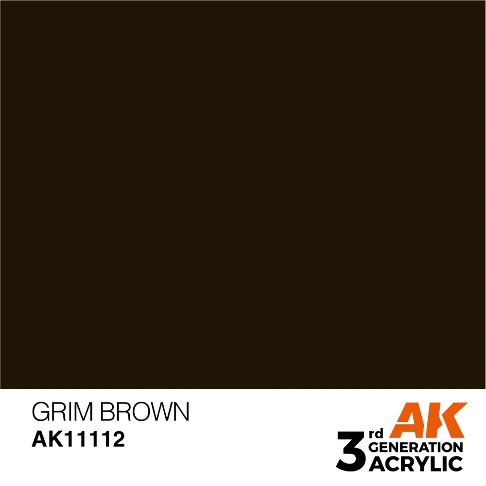 AK Interactive: General Series - Grim Brown