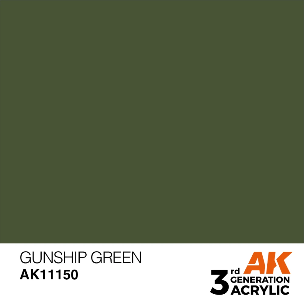 AK Interactive: General Series - Gunship Green