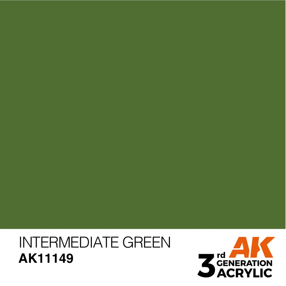 AK Interactive: General Series - Intermediate Green