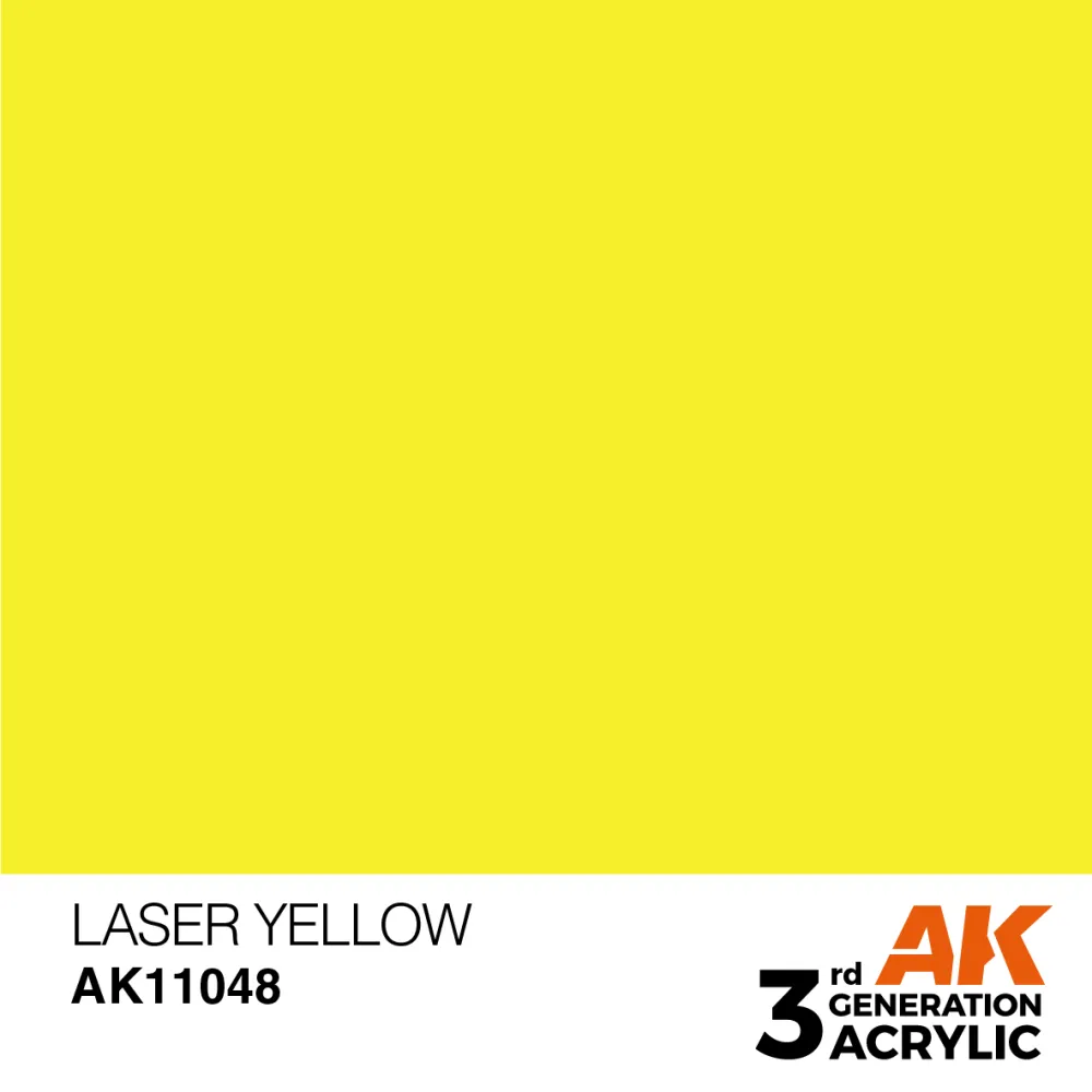 AK Interactive: General Series - Laser Yellow