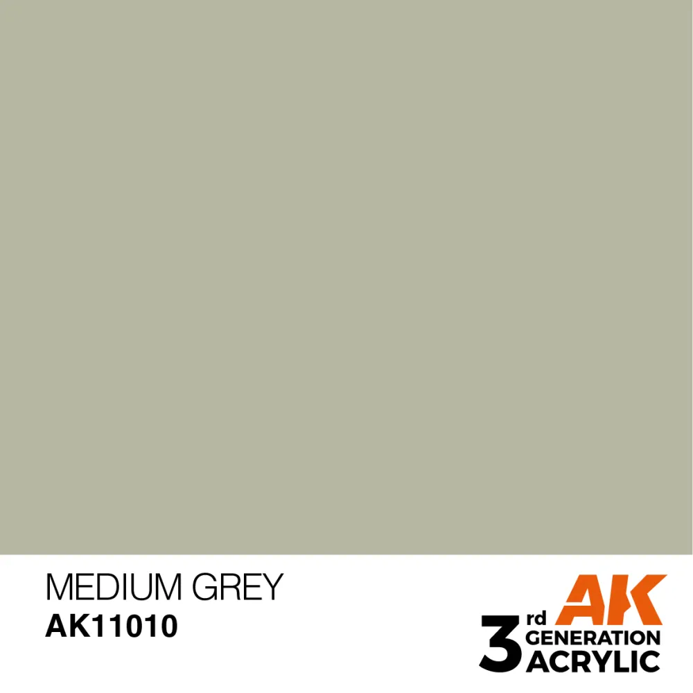 AK Interactive: General Series - Medium Grey