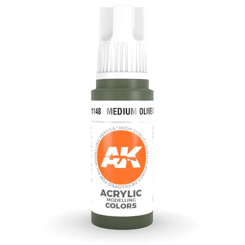 AK Interactive: General Series - Medium Olive Green