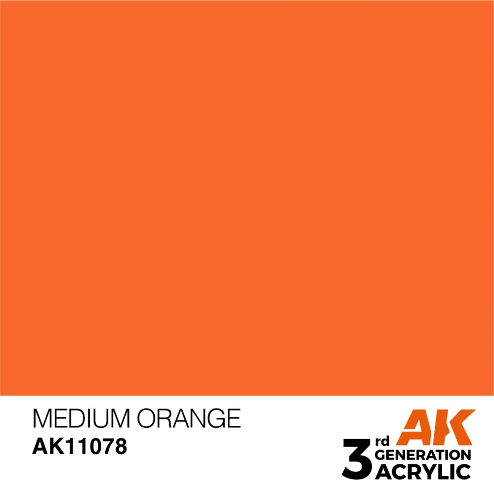 AK Interactive: General Series - Medium Orange