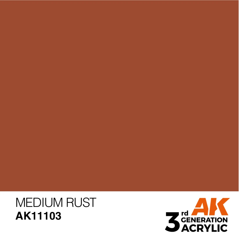 AK Interactive: General Series - Medium Rust