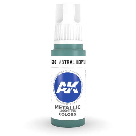 AK Interactive: General Series - Metallic Astral Beryllium