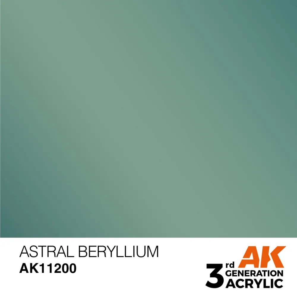 AK Interactive: General Series - Metallic Astral Beryllium