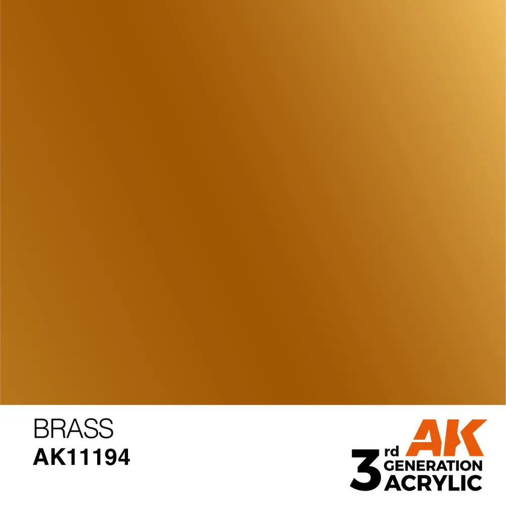 AK Interactive: General Series - Metallic Brass